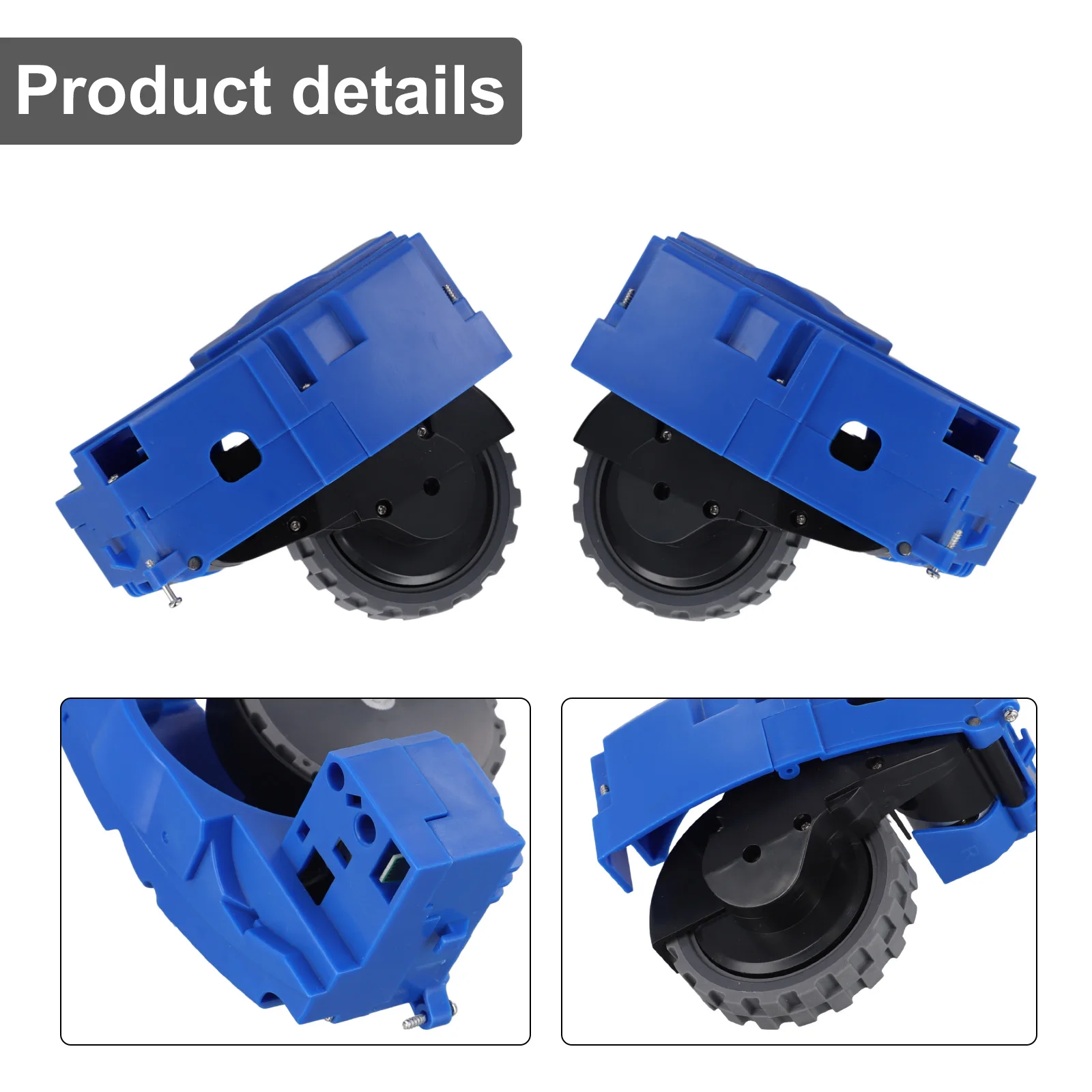 For Roomba 5/6/7/8/9 Series Accessories Sweeping Machine Left And Right Wheels Vacuum Cleaner Wheel Accessories