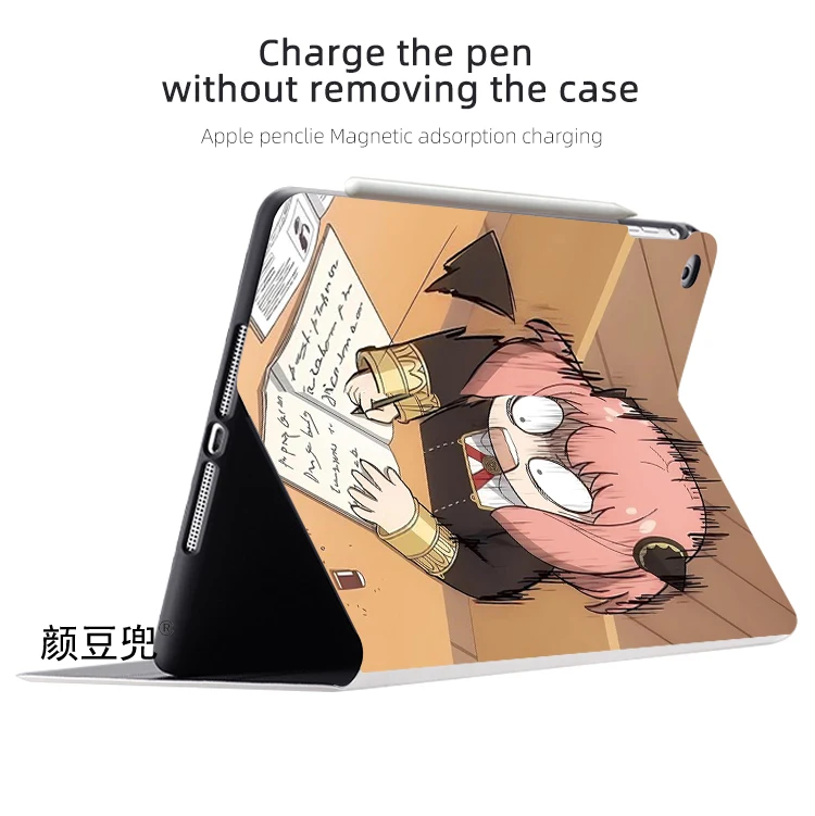 Imagem -04 - Anime Anya Forger Shell Protetora Capa para Ipad 10.2 Mini Air Ipad Pro 11 12.9 Luxo