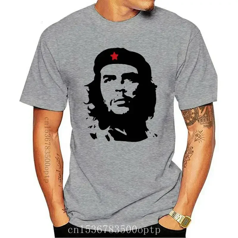 New Che Guevara T-Shirt Silhouette Iconic Retro Political Revolution Cuba S-5XL Top(1)