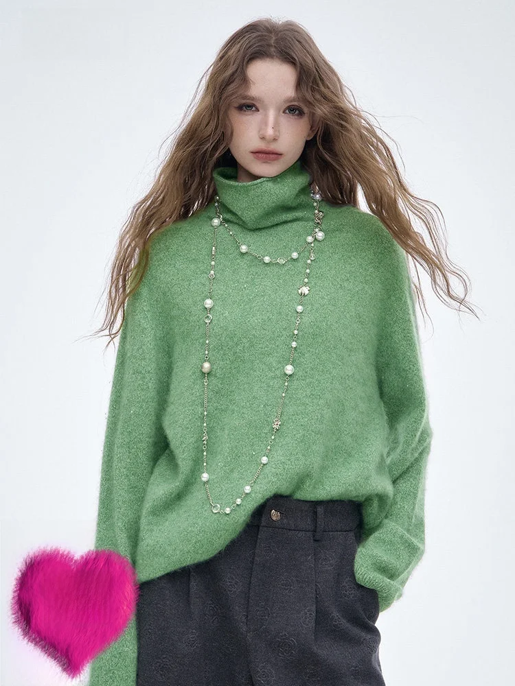 

Женский зимний свитер Ele High Ne Camere: мягкий, приятный к телу, облегающий, из шерсти, от Elf Sa