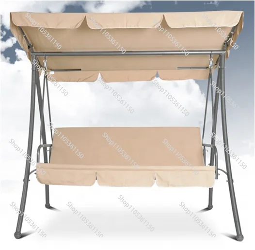 High Quality Factory Direct Sale 3 Seats Steel Frame Patio Garden Swing Chair With Canopy Designs