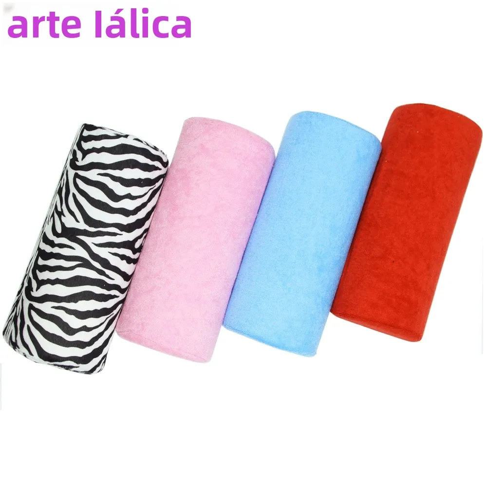 Almofada macia para apoio de braço de mão para tratamento de manicure em salão de arte em unhas - Escolha sua opção de cor confortável