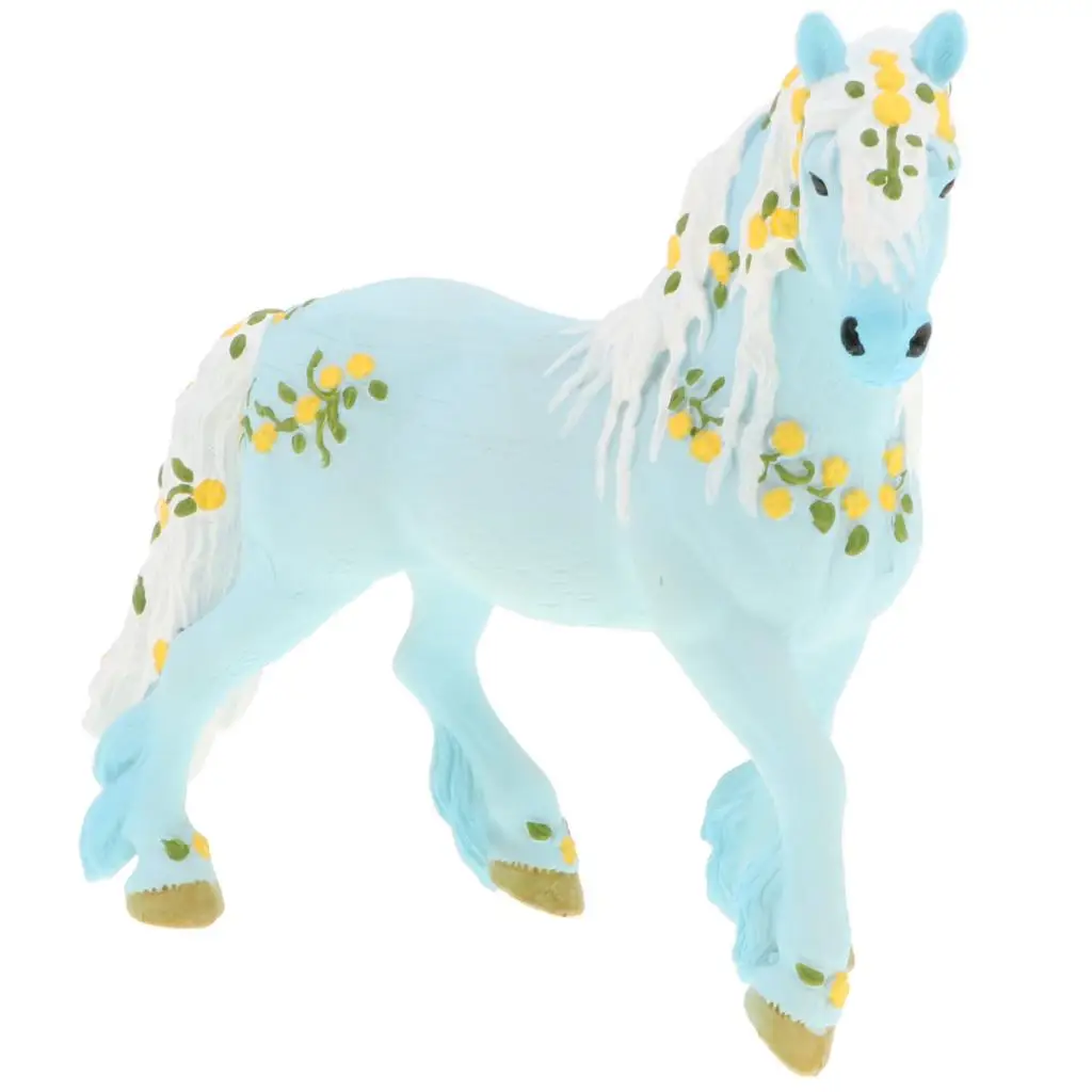 

Realistic Horse Model Figure Kids Educational Toy Animal Figurine Art Craft Decor for Children Learning