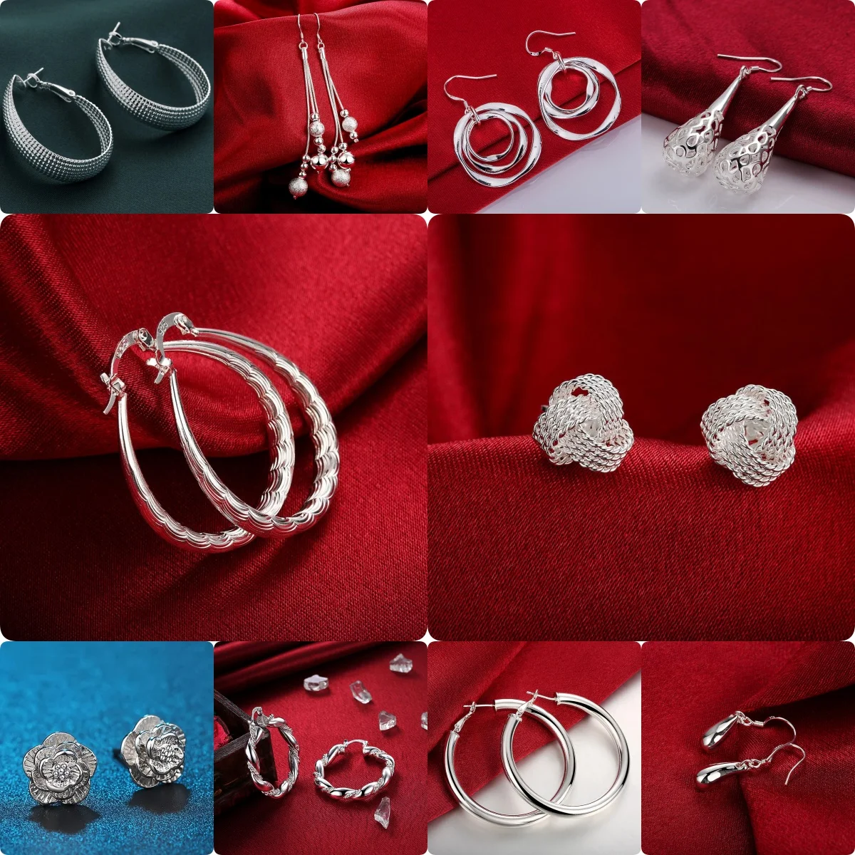 

Популярные бренды, оригинальные круглые серьги-кольца из стерлингового серебра 925 пробы для женщин, модные свадебные и помолвочные бижутерия