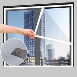Anti-mosquito window screen self adhesive window mosquito net summer insect proof door mosquitonet for windows