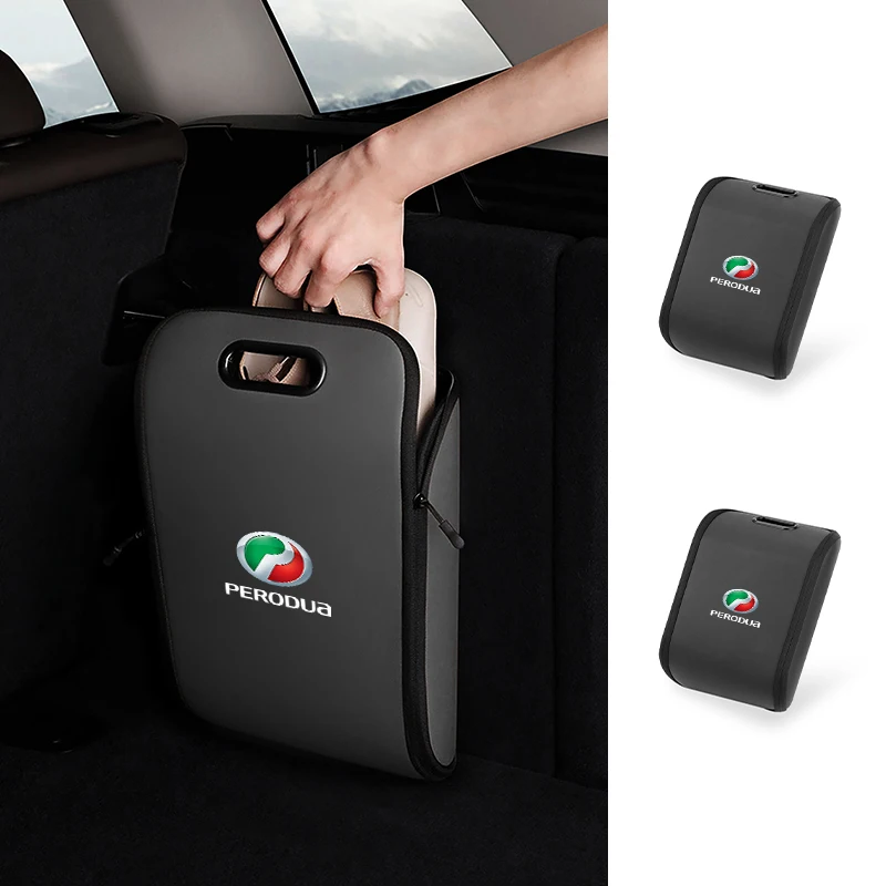 Bolsa de almacenamiento para zapatillas de deporte de coche, herramientas de almacenamiento de zapatos para salida de viaje, accesorios para coches Perodua Axia Bezza Myvi Alza Ativa Aruz