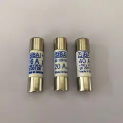 SIBA fuse tube 5020106 700V 14x51mm 14*51mm 10A/16A/20A/25A/32A/40/50A/63A 5011806