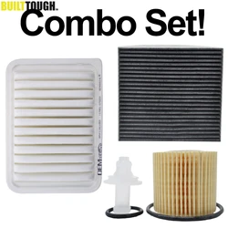 Combo Set Engine Pollen Cabin Air Oil Filter For Toyota Corolla E140 E170 2009 2010 2011 2012 2013 2014 2015 1.8L 2ZR-FE 2ZR-FAE