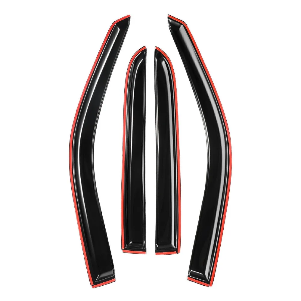 

4 шт. Дефлекторы окон (ветровики) для Dodge Ram 1500 Crew Cab 2009-2018 гг.