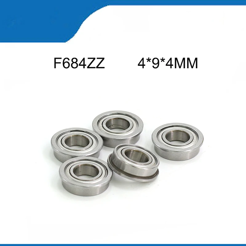 

High Quality Bearing 10/20PCS F684ZZ Corrosion Resistielded F684ZZ Bearings (4*9*4MM ) Deep Groove Ball Bearing (ABEC-1)