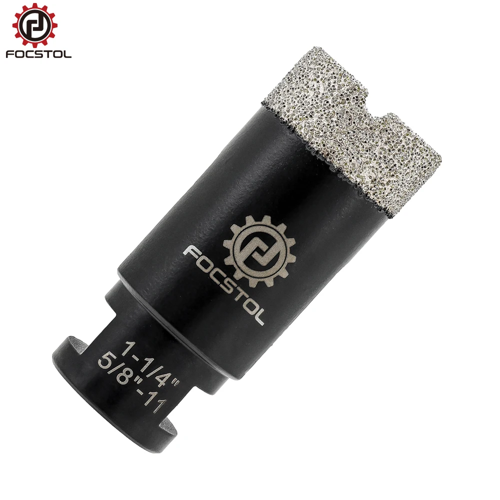 FOCSTOL Dia 6-102mm Diamond Drill Core Bit Tile Hole Saw Drill for Tile Ceramic Marble Granite 5 8 Thread Tile Drill Core Bit
