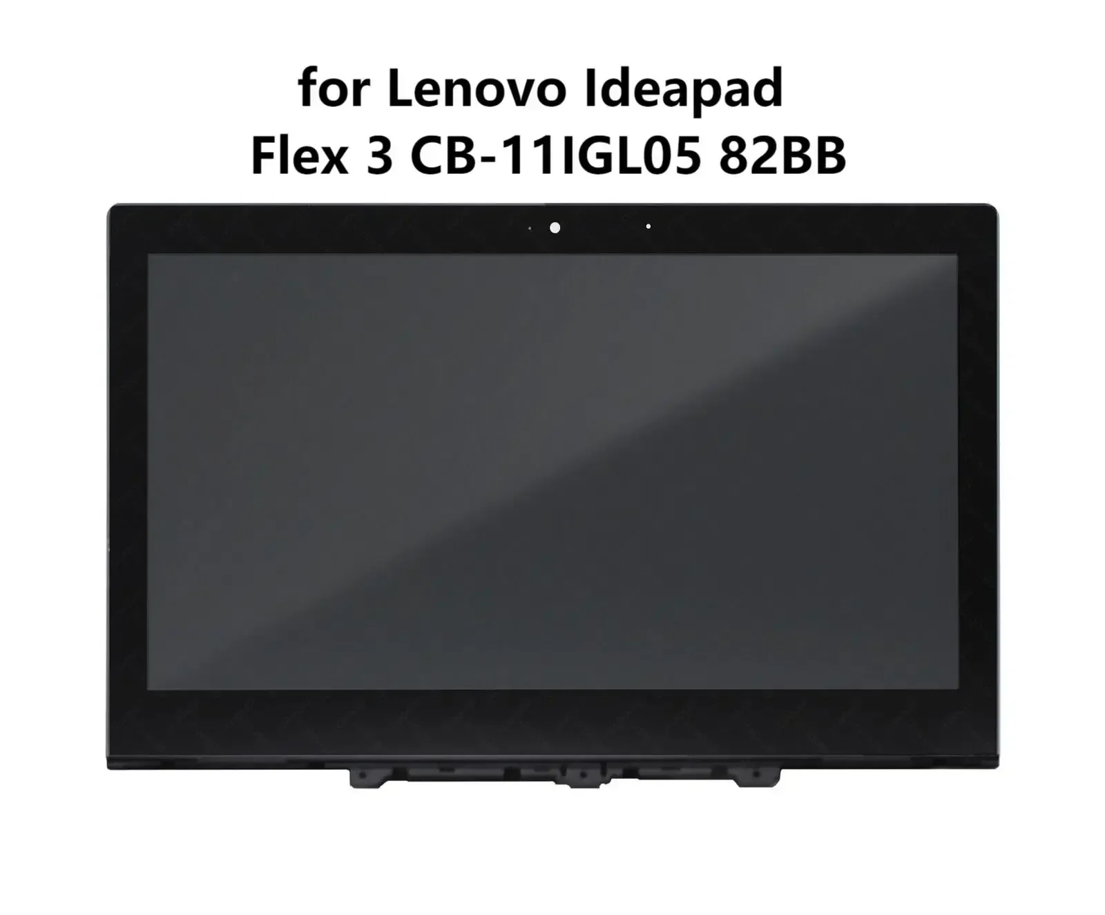 11.6'' IPS для Lenovo Ideapad Flex 3 CB-11IGL05 5D10S39652 ЖК-дисплей с сенсорной панелью и рамкой, разрешение 1366x768