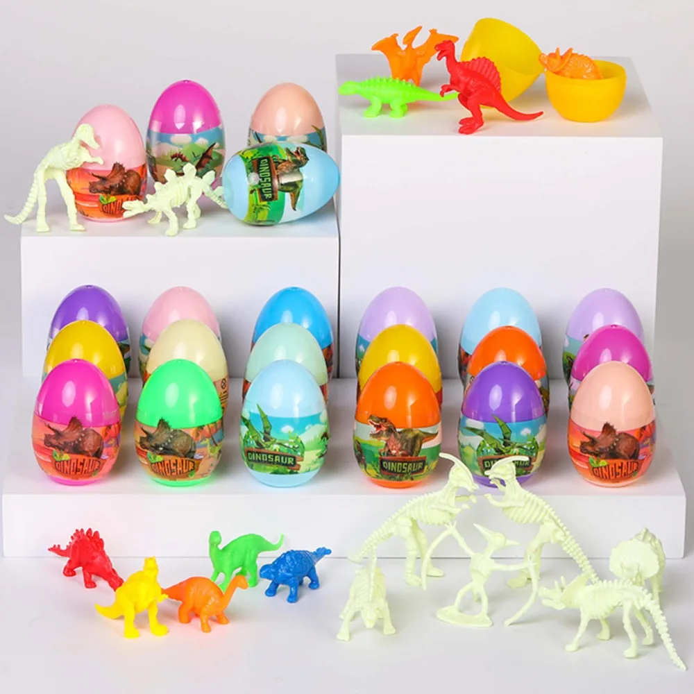 

5Pcs Novelty Twist Egg Blind Box Dinosaur Eggs Educational Toys Surprise Egg Easter Day Dinosaur Grow Egg Kids Gift