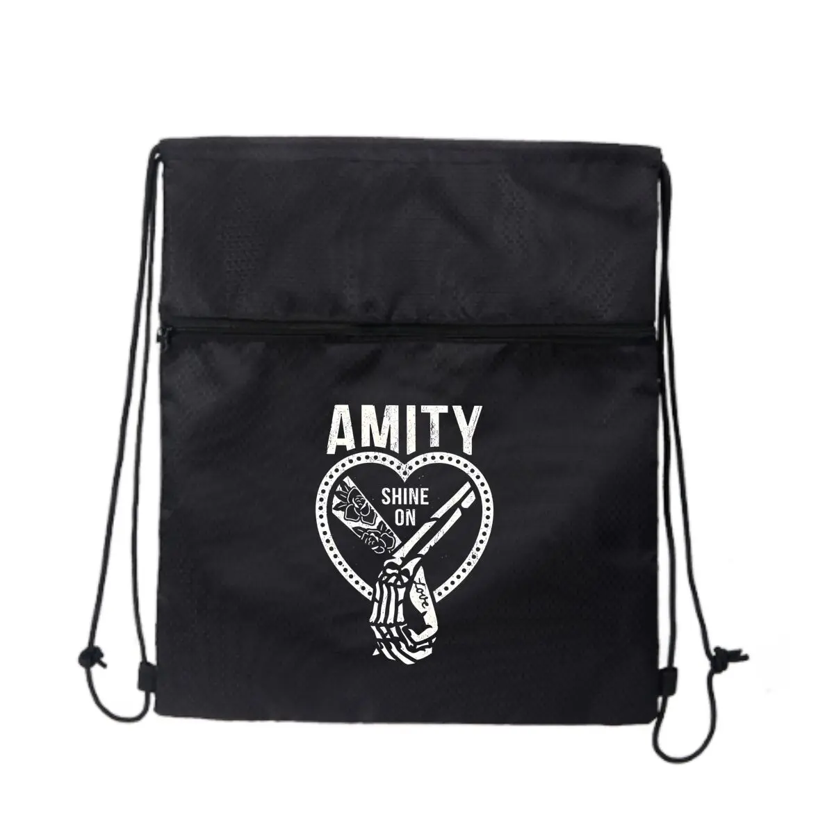 

Рюкзак на шнурке с музыкальным принтом Amity Heart, сумки на шнурке, сумка Cinch, рюкзак для мужчин и женщин, тренажерный зал