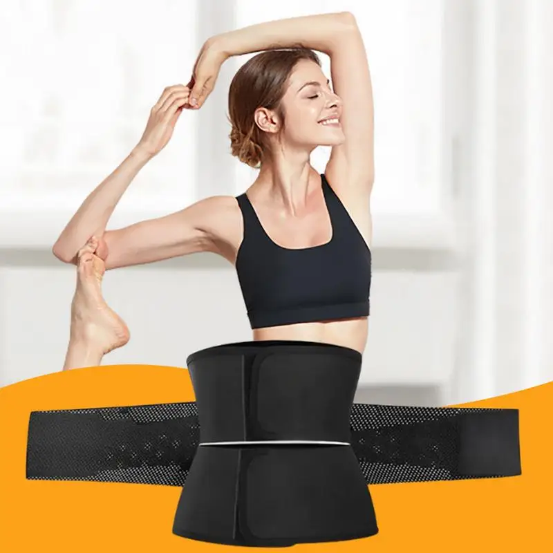 Waist Trainer For Women Slimming Tummy Wrap Waist Cincher Waist Trimmer Ab Belt Tummy Control Waist Wrap Back Support Belts For