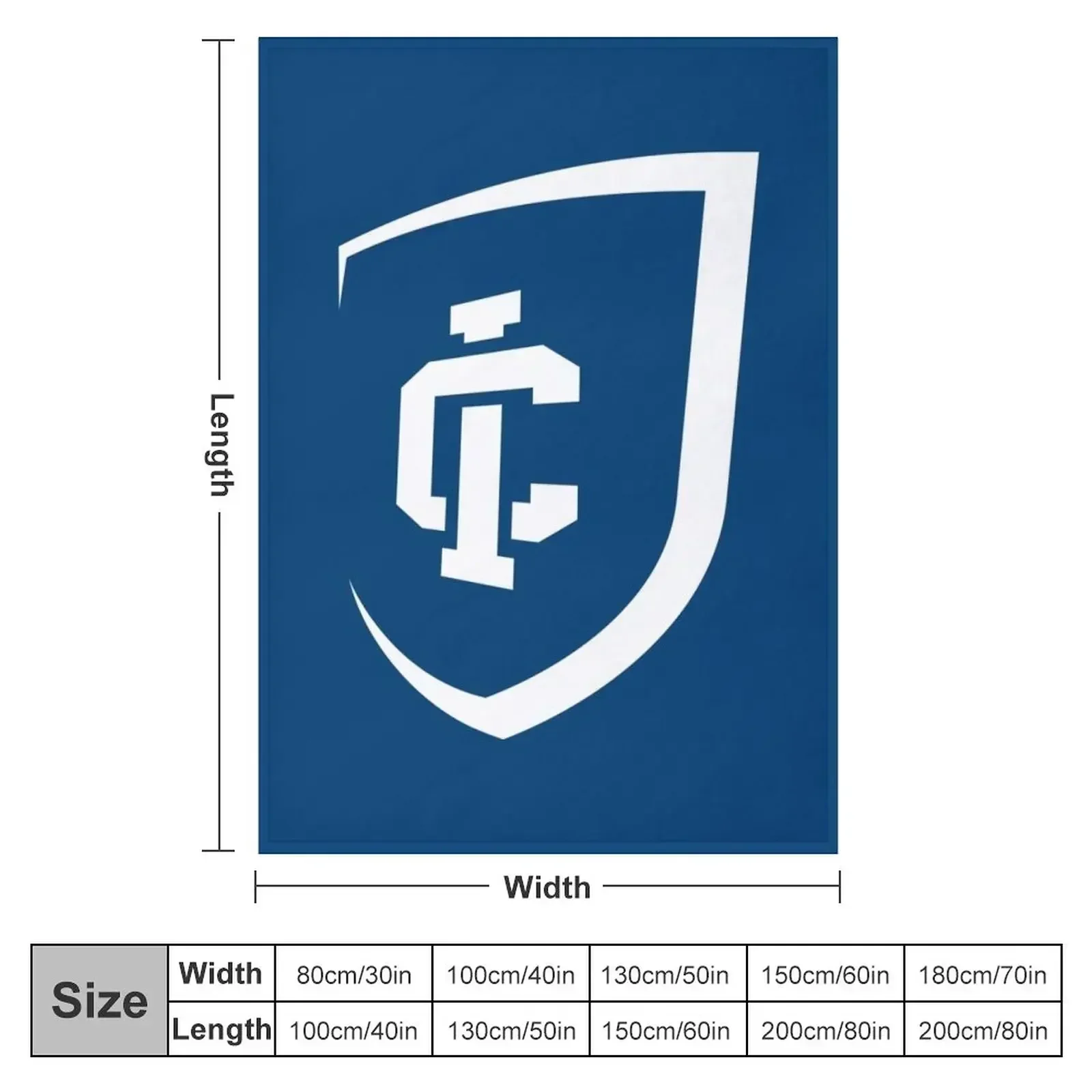 Ithaca College Throw Blanket Softest christmas decoration Blankets