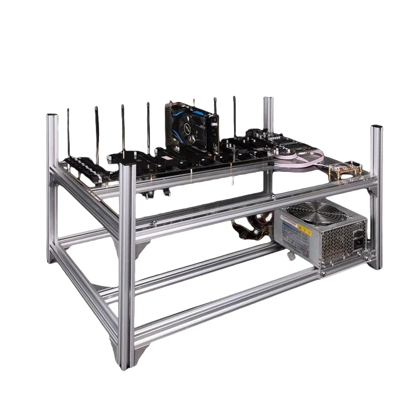

NEW Mainboard in-line 8 Graphics Card Chassis Rack Multiple Graphics Card Chassis Heat Dissipation Is Good