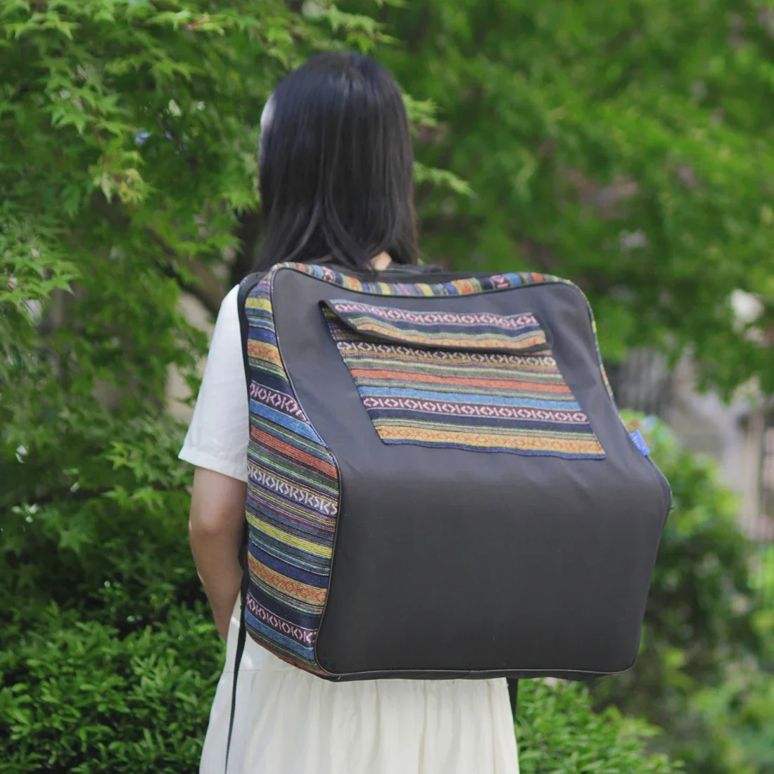 

Portable Thickened Professional Accordion Bag Cotton Material Bass Anti-oxidation Soft Case Accordion Accessories