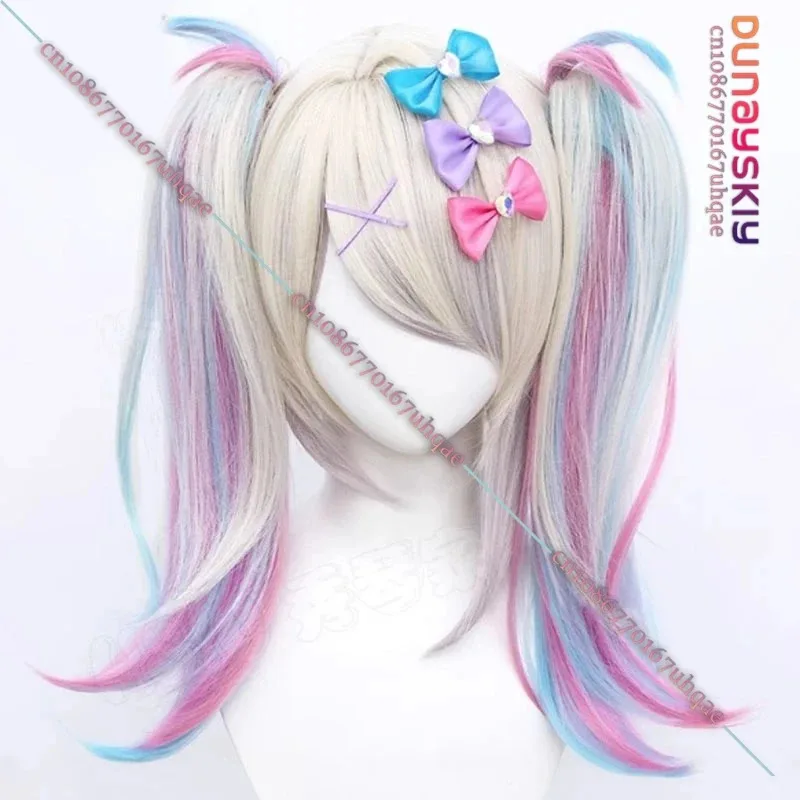 

25COSNEEDY GIRL OVERDOSE KAngel Cosplay Wig Angel-chan Hair Heat Resistant Synthetic Hair Costume Dress Girl Clothing Customized