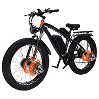 GUNAI GN88  Adult Electric Bicycle 2000W Men's City E-Mountain Bicycle 48V23AH  26 Inch City Tire  Electric Bike