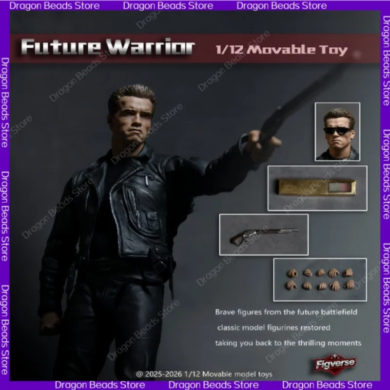 

[Upcoming Release] FIGVERSE Future Warrior T800 1/12 Scale High-Quality Articulated Action Figure | Gift & Collectible
