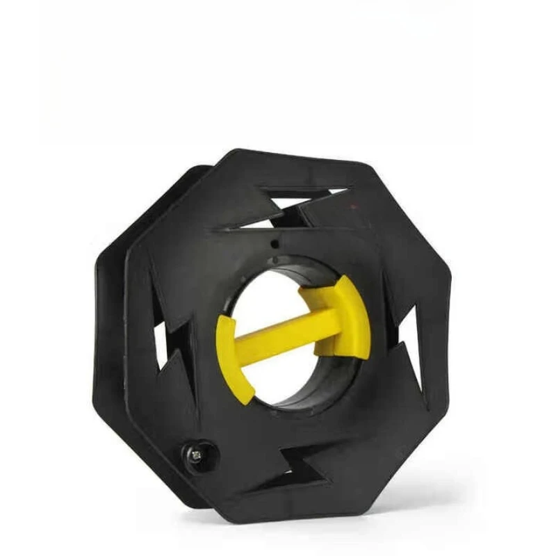

Convenient reel take-up device