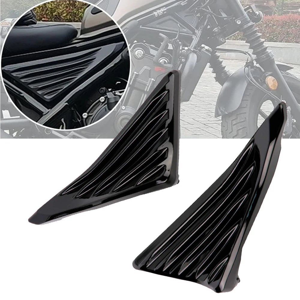 Motorrad Schwarze Seitenrahmenabdeckung Verkleidung Motor Custom Pad für Honda Rebel CMX 300 500 CMX 300 CMX 500 2017-2022