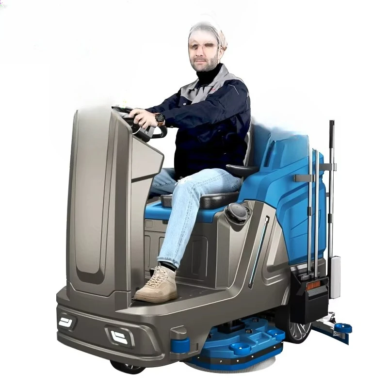 Cycling Automatic Floor Scrubber Tile Floor Washer