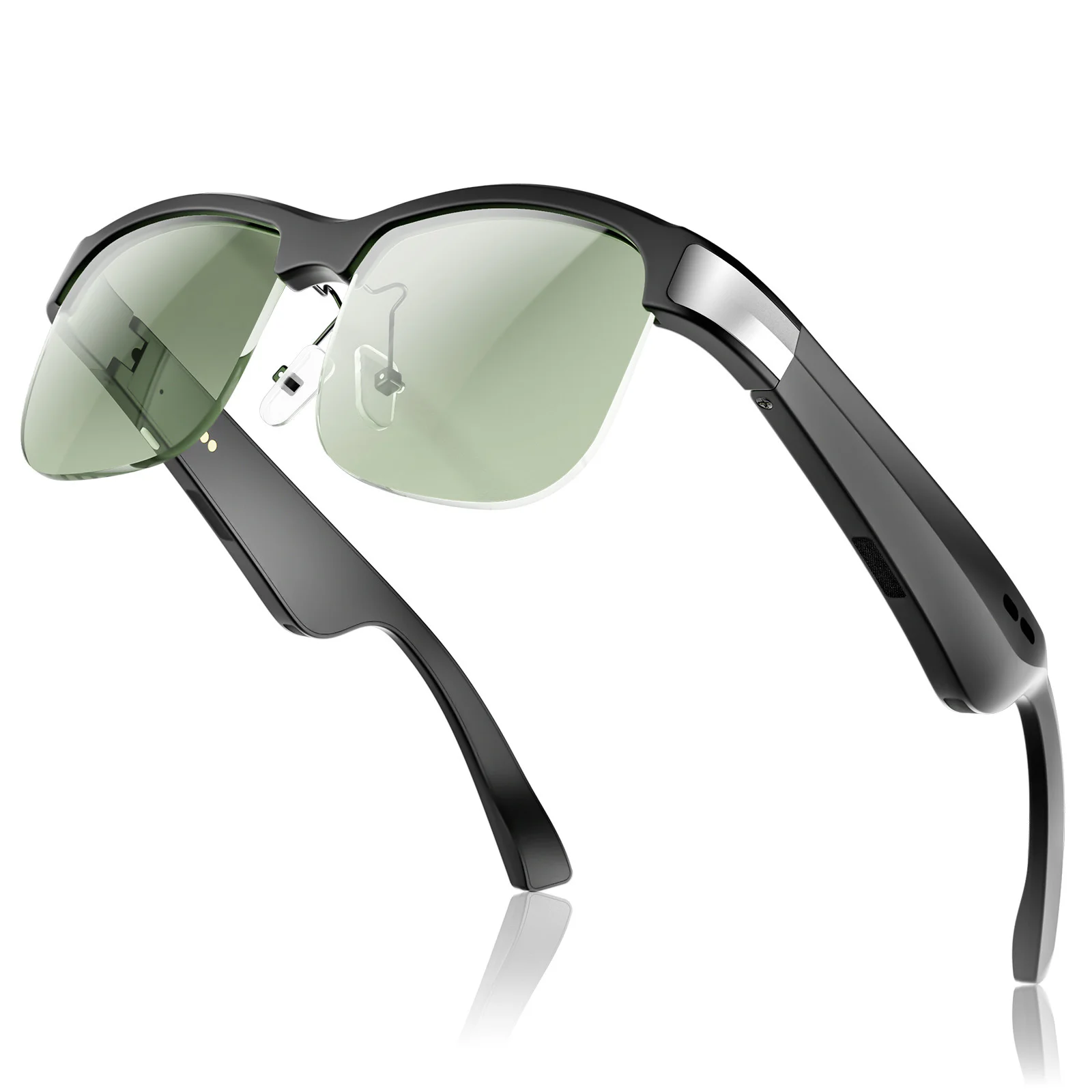 

Умные солнцезащитные очки, Bluetooth-вызов, музыка, анти-синие поляризационные солнцезащитные очки UV400, линзы для мужчин и женщин, встроенные микрофоны и динамики