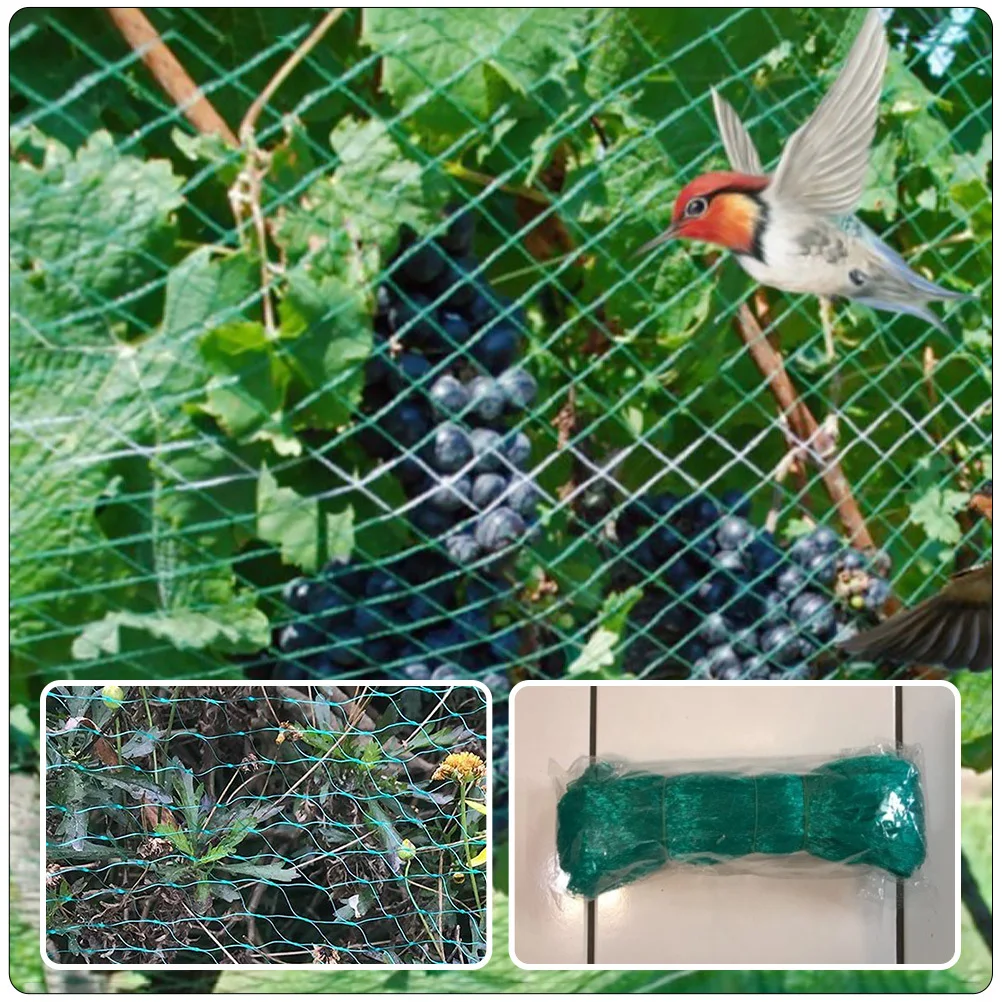 

1 Roll Nylon Bird Netting for Garden Fruit Tree Protection Reusable Wear-Resist Gardening Mesh Netting Supplies