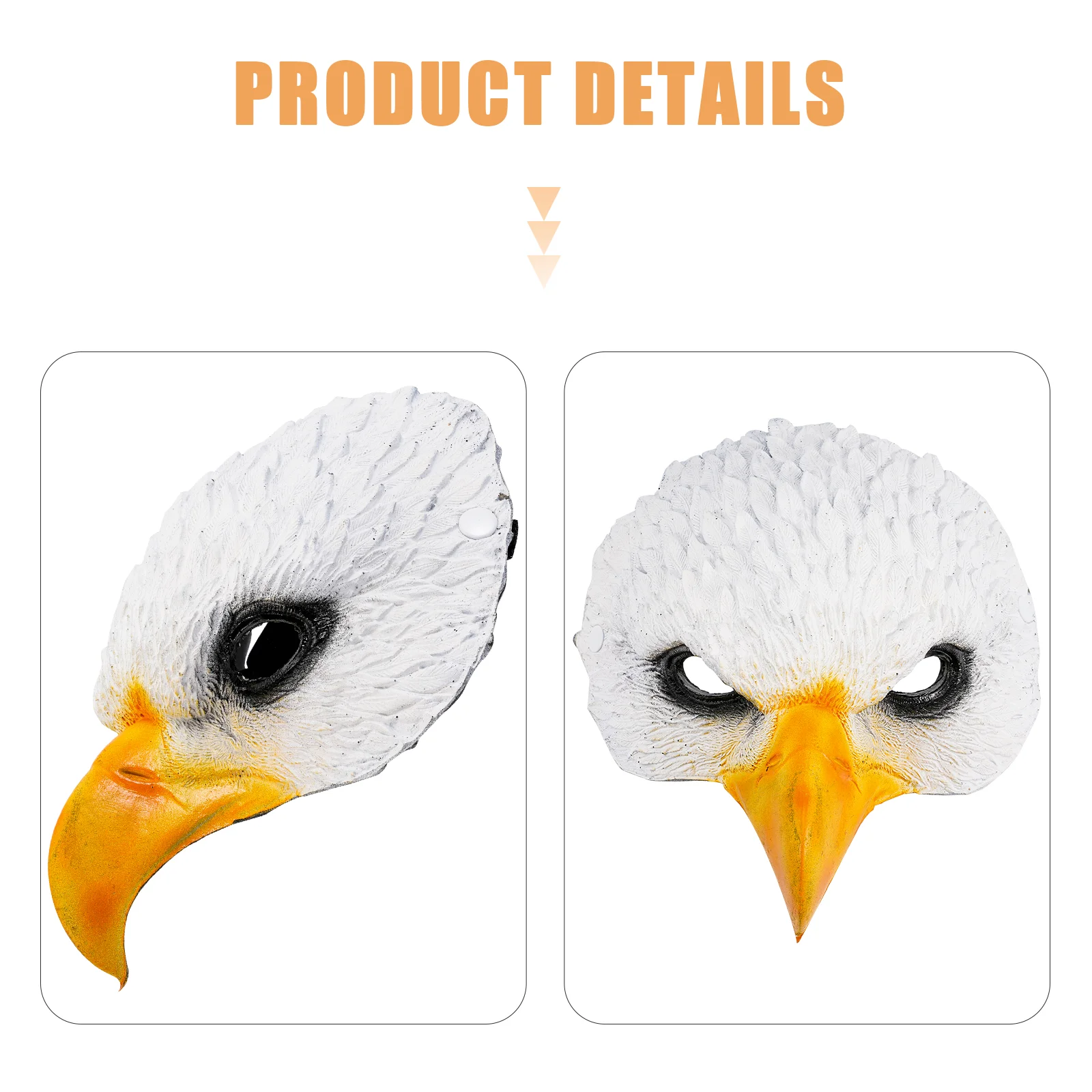 Roleplay Costume Eagle Mask Halloween Costumes for Boys Half Accessories Lovers Funny Skull