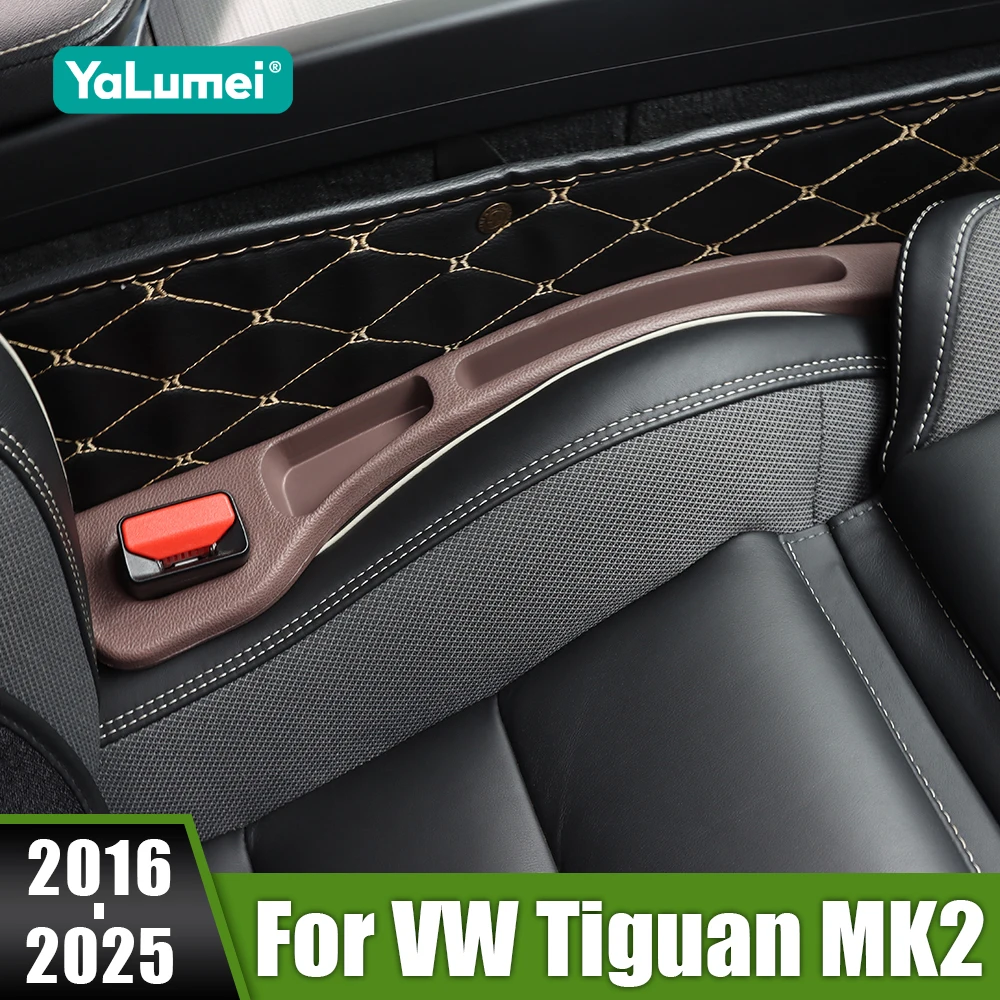 For Volkswagen VW Tiguan 2 MK2 Allspace 2016-2018 2019 2020 2021 2022 2023 2024 2025 PU Car Seat Gap Leak Proof Sealing Strip