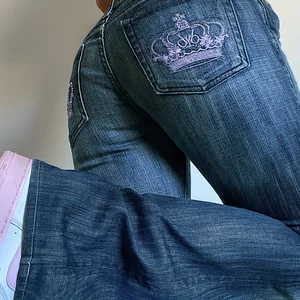 Ultrabaix Taille bestickte Mikrohosen mit Rücktasche 8 Hauptverkauf Bermuda Jeans weibliche Stickerei - №6