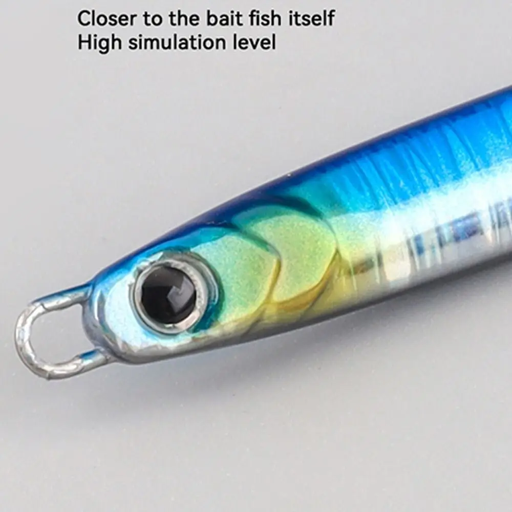 Plantilla de metal señuelo pesca galvanizado duradero – Aparejo de hierro - imagen 3