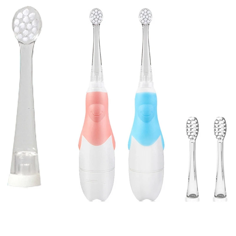 12PCS For Seago Children Sonic Electric Toothbrush Kids Toothbrush Heads Replaceable Dupont Brush Head