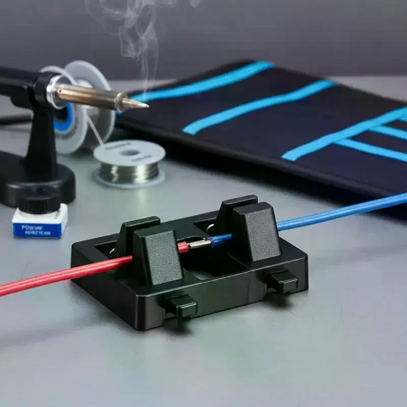 Rust Proof Steel Welding Wire Fixture Adjustable Welding Table Clamp Reliable Soldering Locator for Farm Equipment Repair