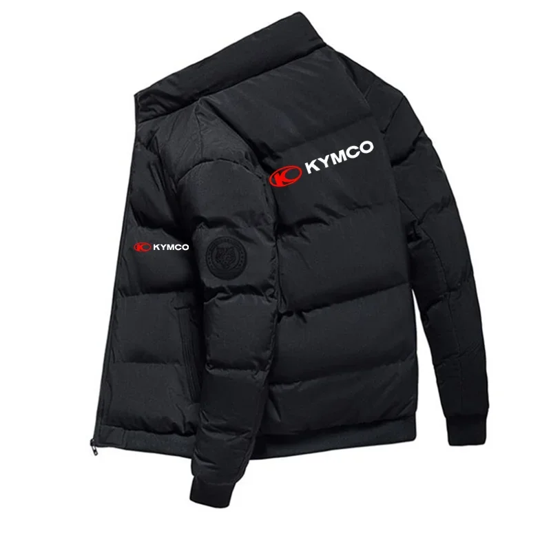 

Kymco - Warm and thick men's windbreaker, high necked Korean fashion jacket, casual winter, novelty