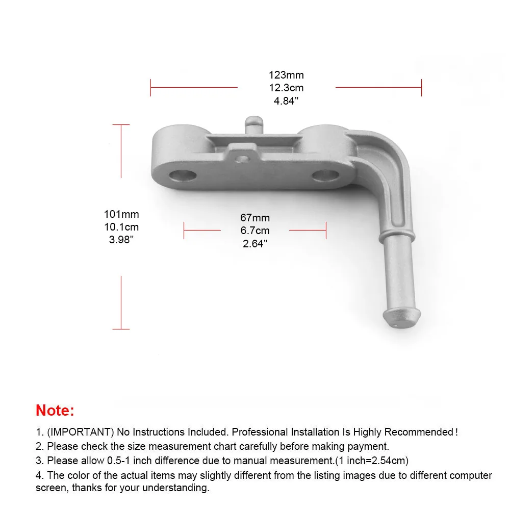 مجموعة دعم كاتم الصوت لقوس العادم الخلفي الأيسر والأيمن 68275662AB 68395841AA لدودج رام 1500 3.0L 5.7L 6.2L 2019-2025 #6