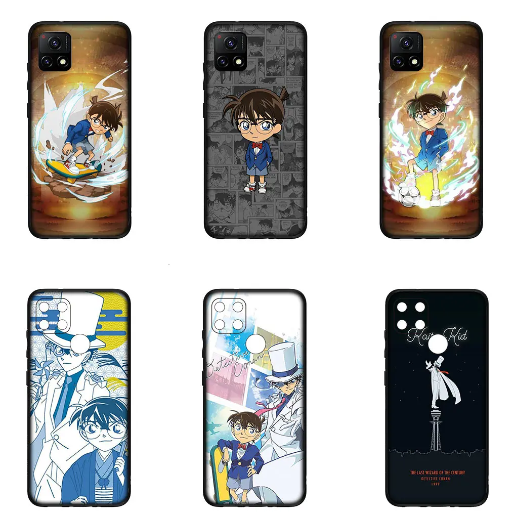 Detective Conan Casing Phone Cover for Xiaomi Redmi Note 13 8 7 12 Pro A3 13C 12C 8A 7A 8T A3X 4G 5G Soft Case