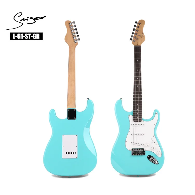 Primary Level Examination Professional Electric Guitar Sycamore Wood Body Playing Electric Guitar