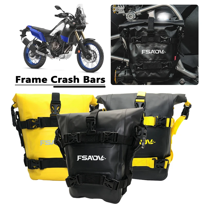 1&2PCS Waterproof Frame Crash Bars Side Bag For Yamaha Tenere700 / XTZ700 TENERE700 Tenere 700 XTZ 700 2019 2020 2021 2022