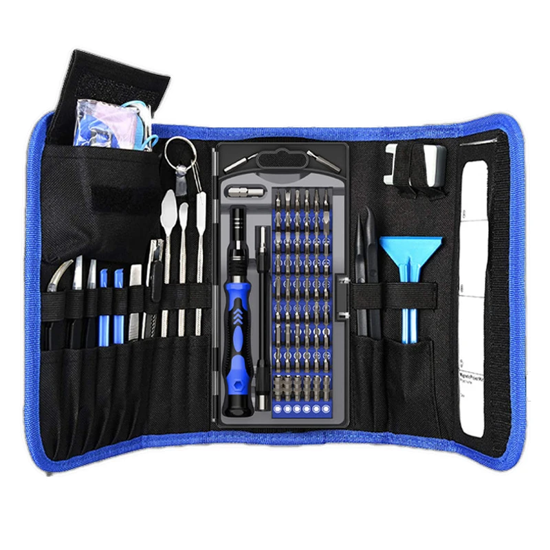 

Набор прецизионных отверток 86 в 1, набор инструментов для ремонта отверток, набор отверток с портативной сумкой для игровой консоли, смартфона