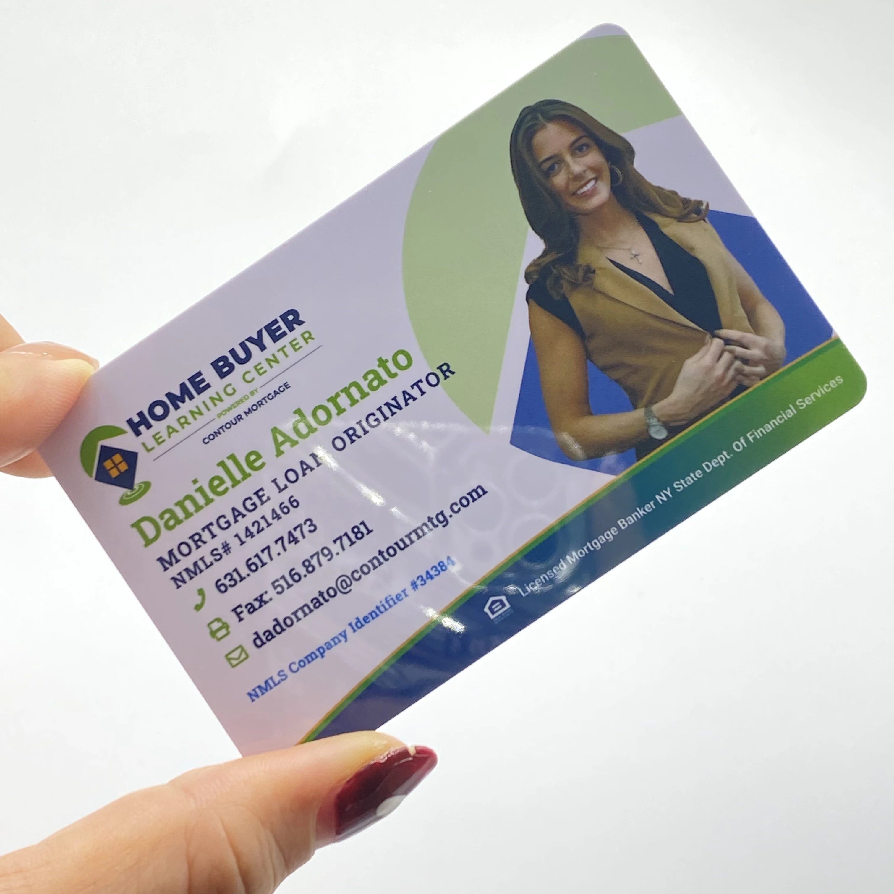 Cartão de visita de plástico acrílico de alta qualidade para capa de revisão do Google