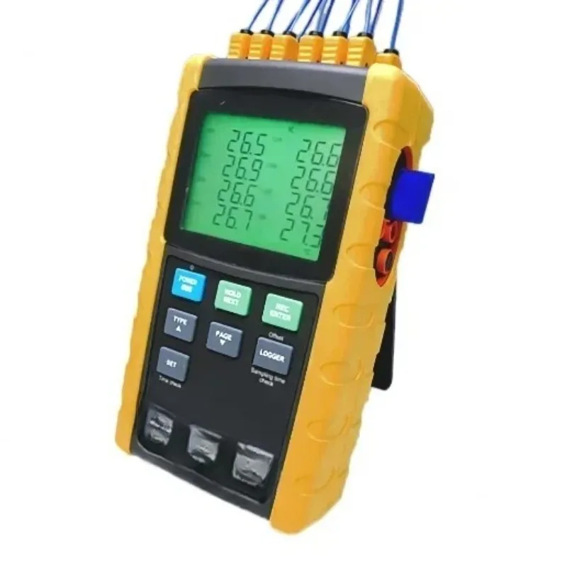 2025 Hot Sale Original 12 Channels TEMPERATURERE CORDER  BTM BTM-4208SD SD Card Real Time Data Recorder
