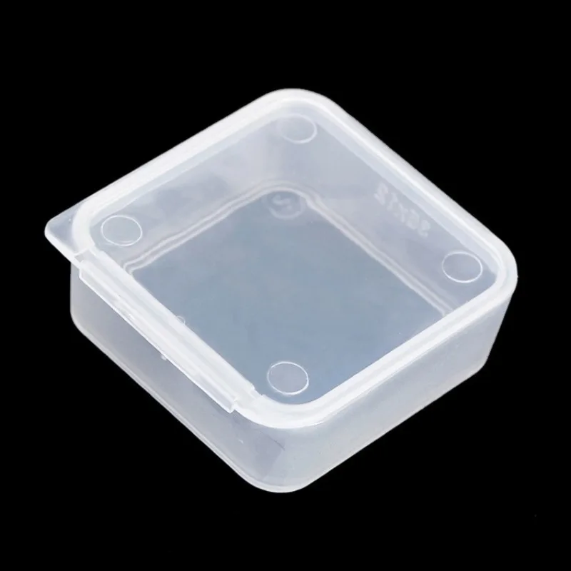 30pcs Storage Boxes Mini Clear Plastic Storage Containers with Lid for Coins Jewelry Beads Small Items and Electronic Components