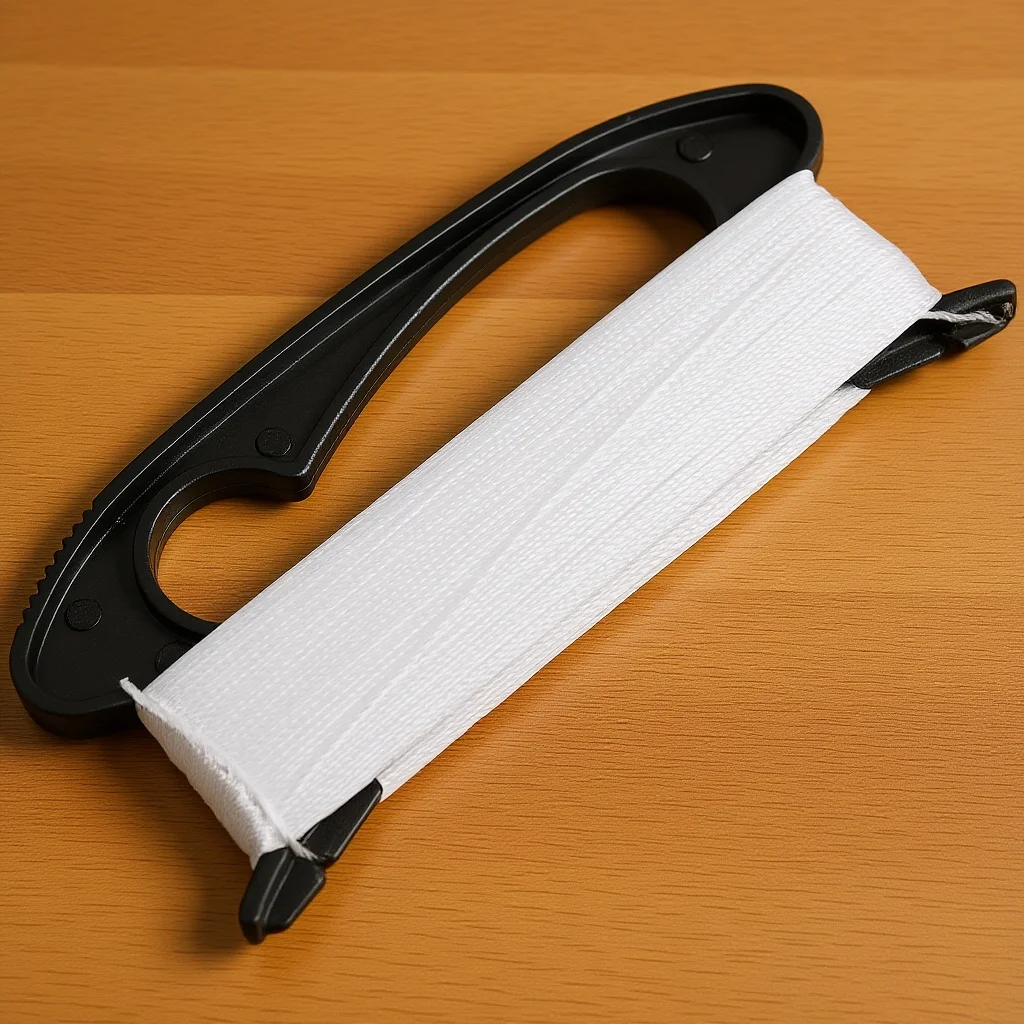 100M Flying Kite String en hoogwaardige kunststof wikkelplank Outdoor recreatieaccessoire voor vliegerliefhebbers Zwart