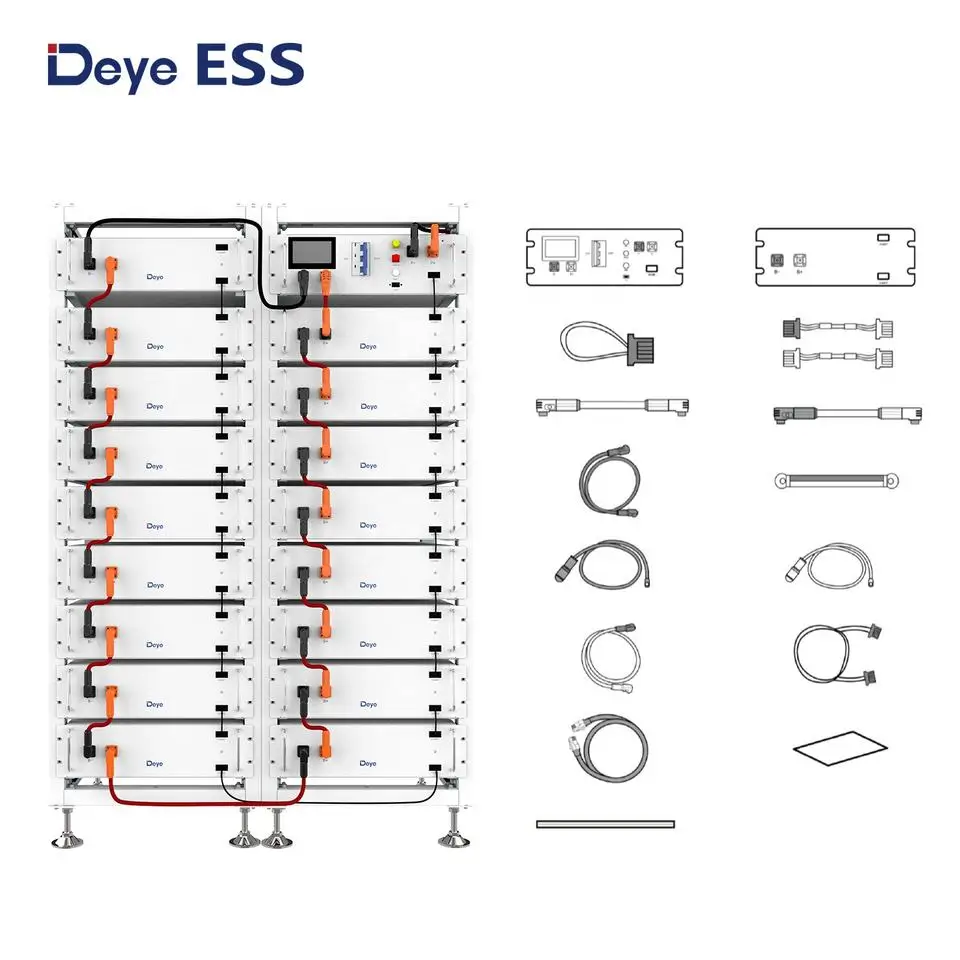 Deye ESS BOS-G Pro High Voltage Energy Lithium Storage Battery Solar Cell 100Ah IP20 with Certification