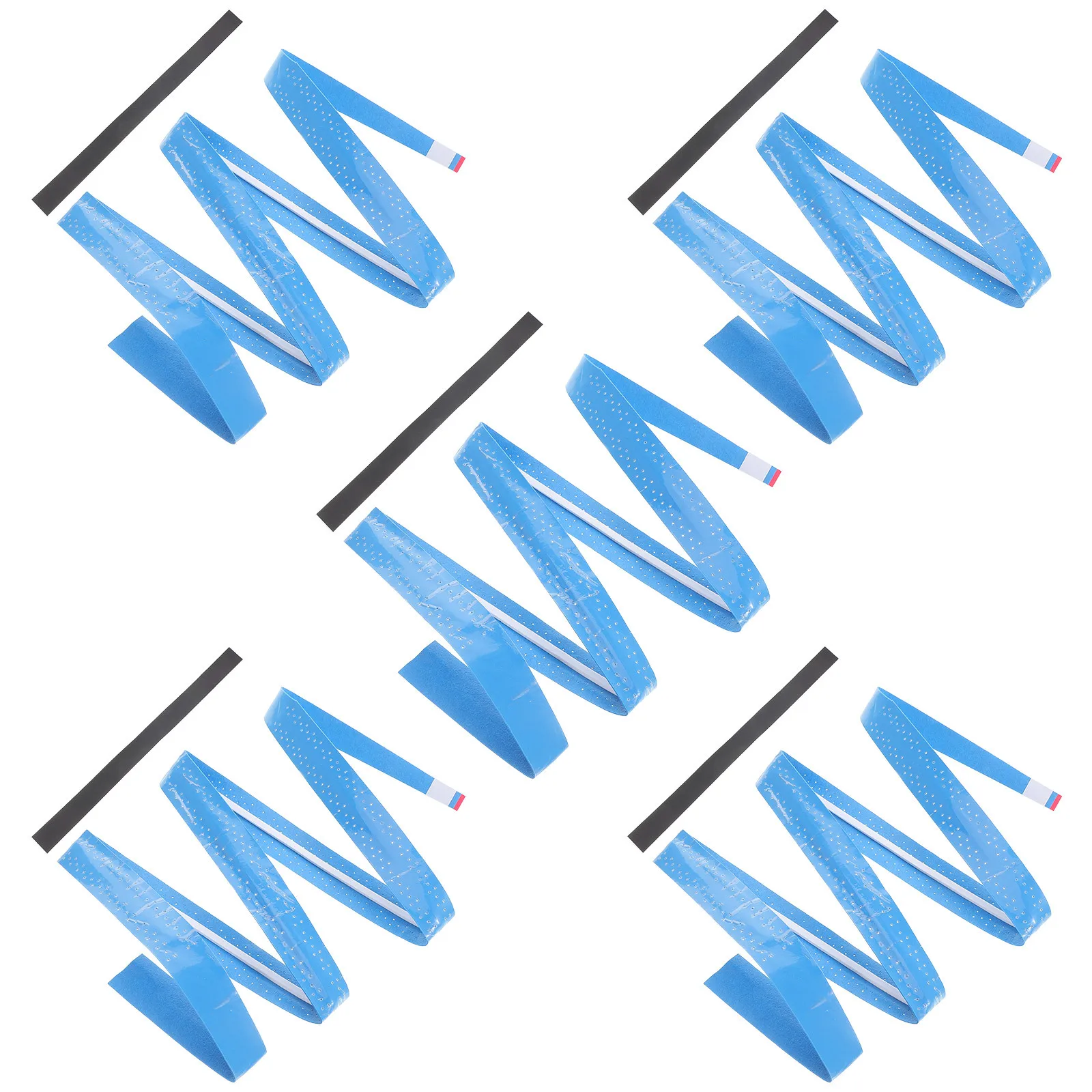 

5Sets Tennis Racket Grip Tape Antislip Badminton Grip Tapes Overgrip Nonslip Strap Sweat Absorbing Portable Durable