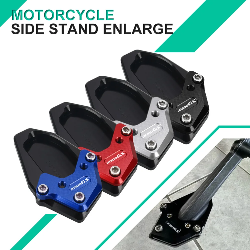 

For BMW R1300GS R 1300 GS R1300 GS ADV GS1300 Adventure 2023 2024 2025 Motorcycle CNC Side Stand Enlarge Extension Kickstand