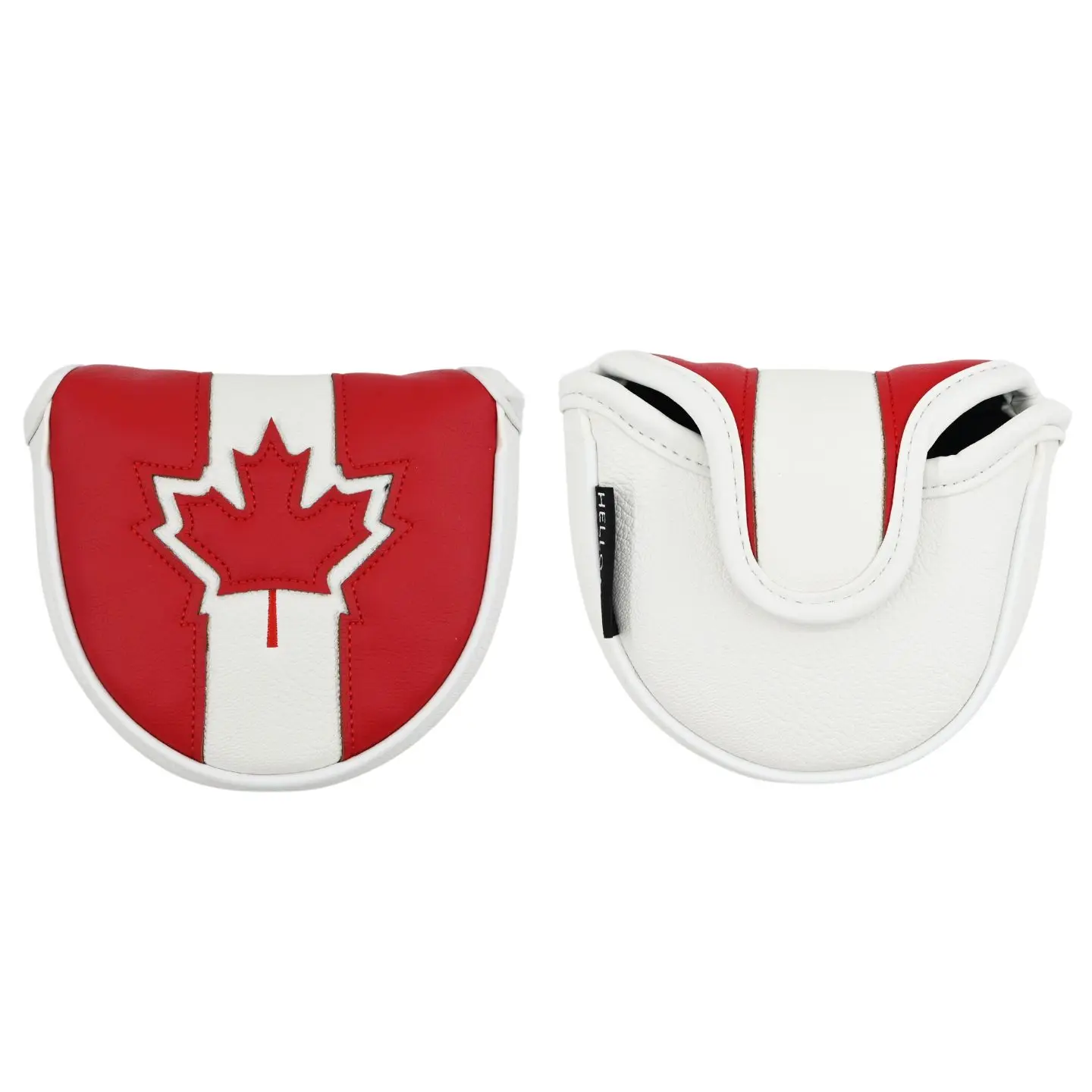 1pc 'LEAF' Pattern Blade Putter Head Cover, Putter Head Cover Blade, Magnetic Closure Blade Putter, Mid Mallet Putter Cover image 4